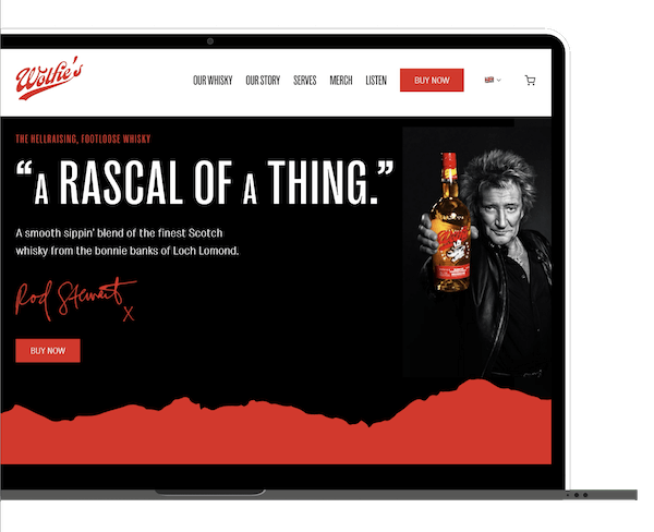 Wolfies Whisky Website